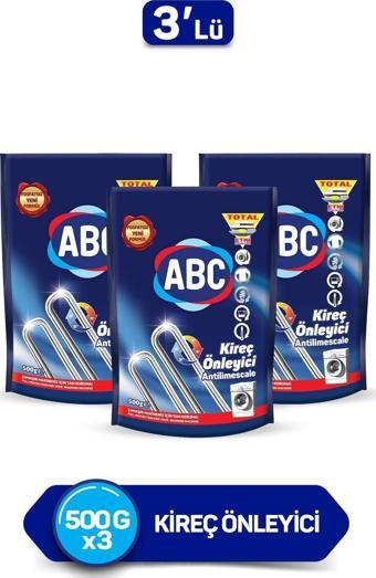 ABC Kireç Önleyici 500 Gr 3x500 Gr