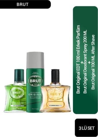 Brut Original EDT 100 ml Erkek Parfüm Seti 2