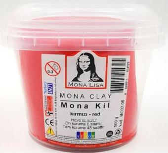 Südor Mona Clay Modelleme Kili 500gr. Kırmızı