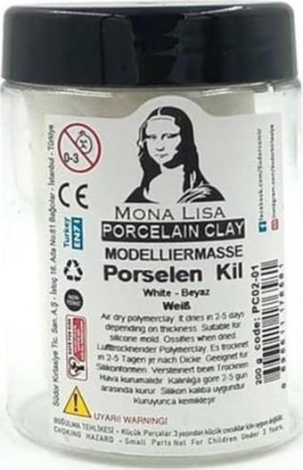 Südor Mona Lisa Porselen Kili 200 gr Beyaz