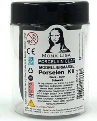 Südor Mona Lisa Porselen Kili 200 gr Siyah