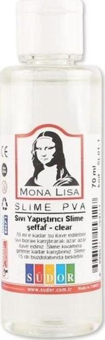 Südor Mona Lisa Slime Jeli 70 ml. ŞEFFAF