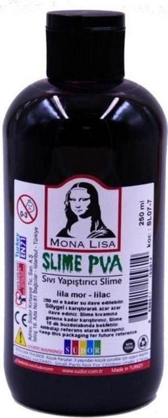 Südor Mona Lisa Slime Jeli 250 ml. Lila Mor