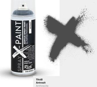 Rich Spray-X Paint Sprey Boya 400 ml ANTRASİT