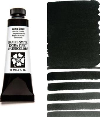 Daniel Smith Extra Fine Tüp Suluboya 15 ml Seri 1 Lamp Black