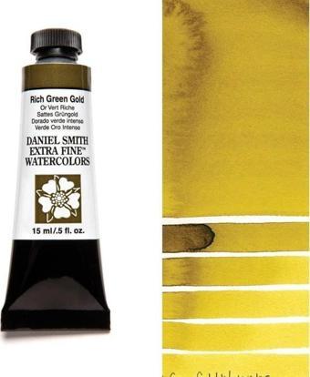 Daniel Smith Extra Fine Tüp Suluboya 15 ml Seri 2 Rich Green Gold