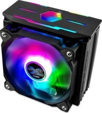 Zalman CNPS10X Optima II Rgb Black Ultra Sessiz 120MM Pwm Rgb LED Fanlı Cpu Soğutucu