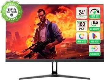 GamePower 24″ Bull T10 Flat IPS 180Hz 0.5ms FHD IPS Gaming Monitör (Sıfır Ölü Piksel Garantili)