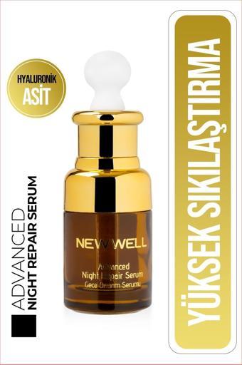 New Well Derma Yoğun Nemlendirici, Onarıcı Gece Serumu 30 ml