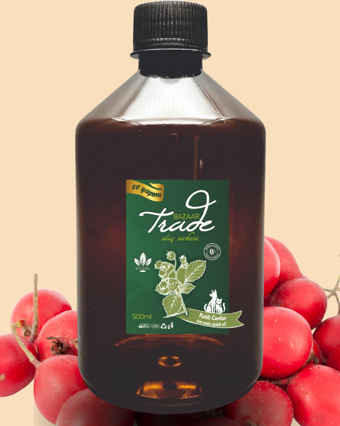 Ev Yapımı Katkısız %100 Doğal Fermantasyon Alıç Sirkesi, Hawthorn Vinegar 500 Ml.