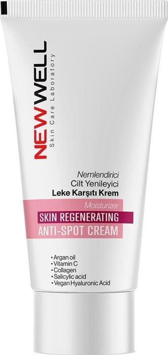 New Well Nemlendirici Cilt Yenileyici Leke Karşıtı Krem 50ML