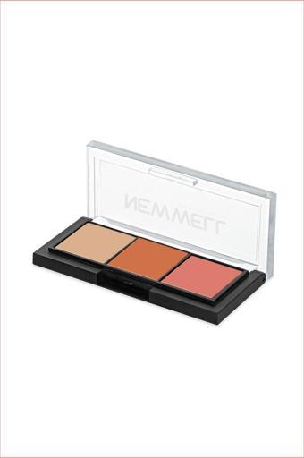 New Well Porcelain Make Up 3lü Far Paleti No01