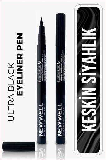 New Well Ultra Black Eyeliner Pen  8680097213327