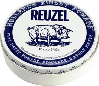 Reuzel Clay Matte Pomade Erkekler için Saç Şekillendirici Krem 340Gr