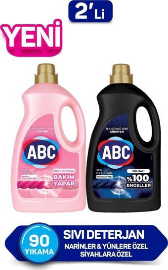 ABC SIVI DETERJAN NARİNLER&SİYAHLAR 2'Lİ SET