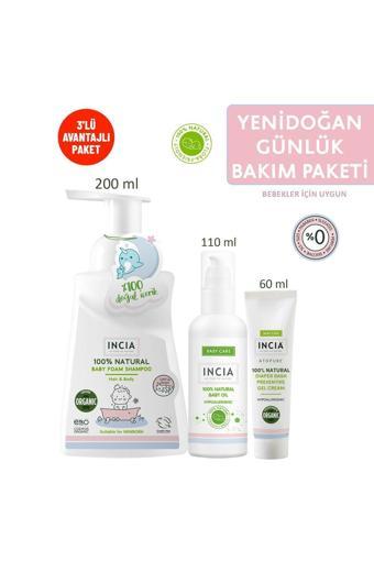 INCIA %100 Doğal Yenidoğan Günlük Bakım Seti
