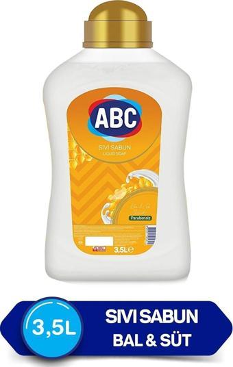 ABC Sıvı Sabun Bal & Süt 3500 Ml