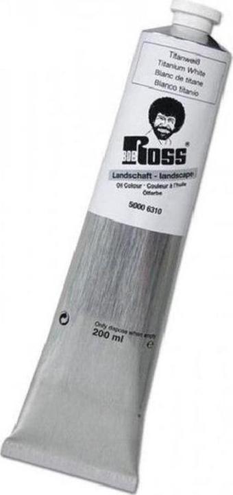 Bob Ross Manzara Tekniği Yağlı Boya 200 ml. TİTANYUM BEYAZ