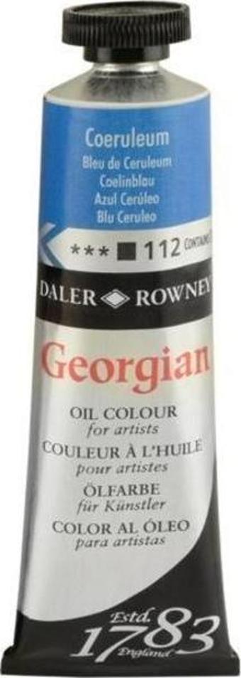 Daler Rowney Georgian Yağlı Boya 38 ml 112 Coeruleum Blue Hue