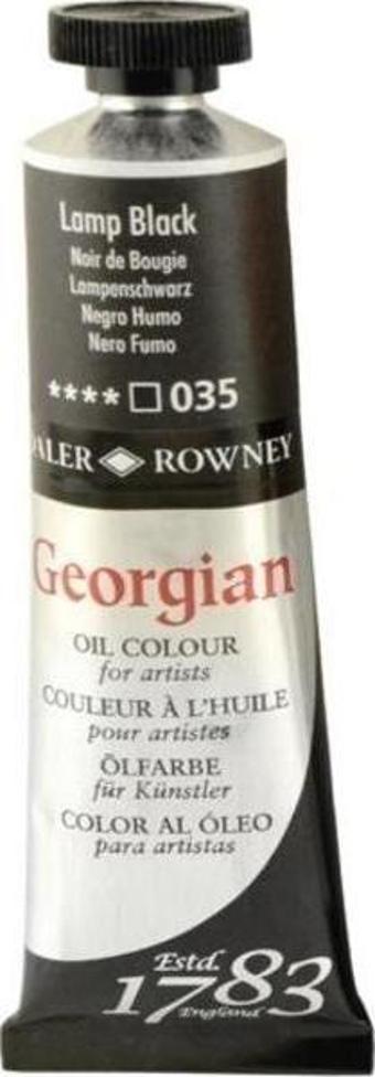 Daler Rowney Georgian Yağlı Boya 38 ml 035 Lamp Black