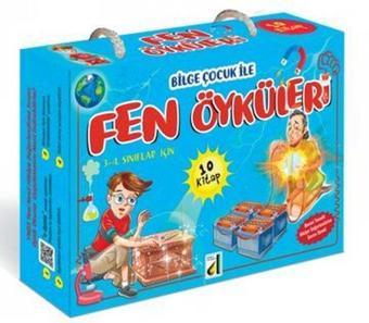 Bilge Çocuk ile Fen Öyküleri Seti - 10 Kitap Takım - Necati Akbaba - Damla Yayınevi