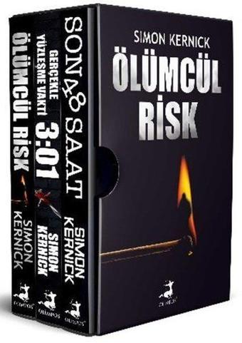 Simon Kernick Seti - Geri Sayım Başladı - 3 Kitap Takım - Simon Kernick - Olimpos Yayınları