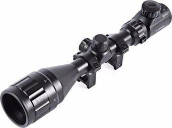 3-9X50Aoeg Çıft Işıklı Retikül Optik Görüş Kapsamlı Zoomlu Tüfek Dürbün(B)