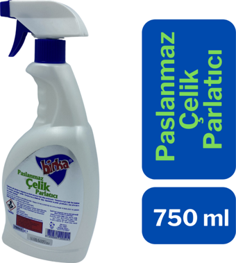 Birka Krom Paslanmaz Çelik Yüzey Parlatıcısı 750 ml.