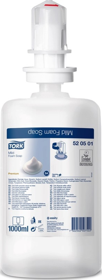 Tork Köpük Sabun Premium 1Litre (520501)