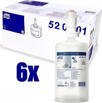 Tork Köpük Sabun Premium 1Litre x 6 Adet (520501)