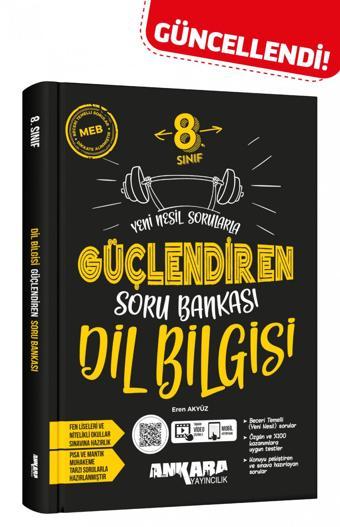 Ankara 8. Sınıf Dil Bilgisi Güçlendiren Soru Bankası Ankara Yayıncılık - Ankara Yayıncılık