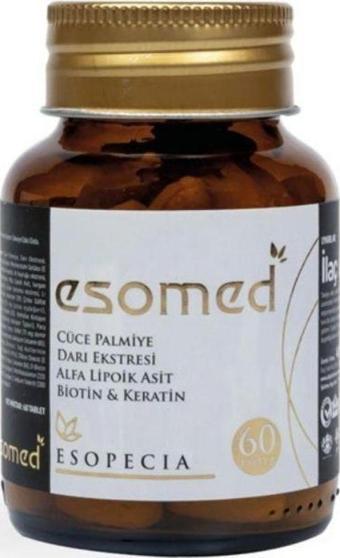 Esomed Especia Saç ve Tırnak Güçlendirici 60 Tablet