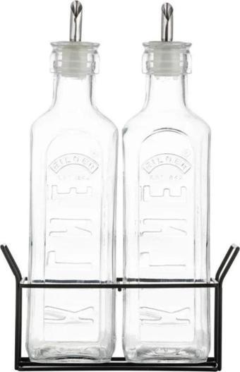 Kilner Metal Raflı Yağlık Sirkelik Seti