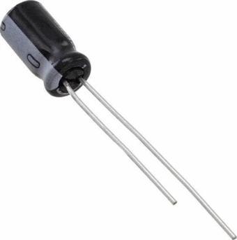 2.2 uF 100V Elektrolitik Kondansatör - 10 Adet