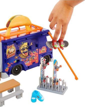 Hotwhells Hot Wheels Skate Taco Arabası Oyun Seti HMK00