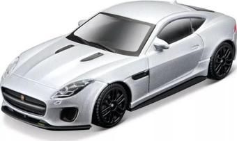 Bburago 1:43 Street Fire - JAGUAR F-TYPE R SILVER