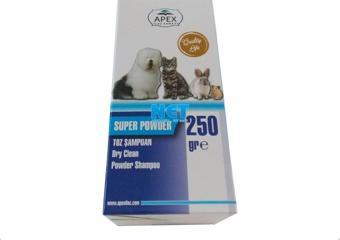 Apex Super Powder Toz Şampuan 250 gr Kedi-Köpek-Tavşan-Hamsterlar İçin