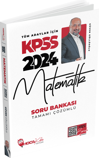 2024 KPSS Matematik Tamamı Çözümlü Soru Bankası - Hoca Kafası Yayınları