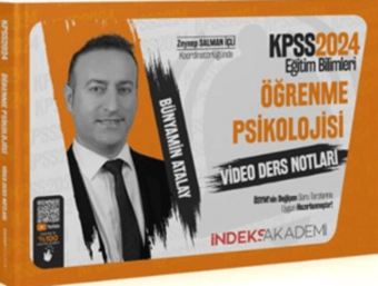 2024 KPSS Eğitim Bilimleri Öğrenme Psikolojisi Video Ders Notları - İndeks Akademi Yayıncılık