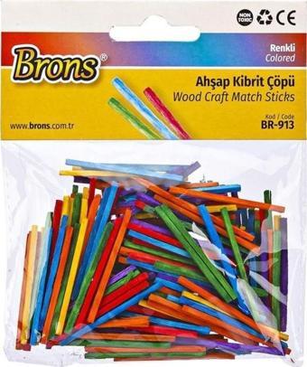 Brons Ahşap Kibrit Çöpü Renkli BR-913
