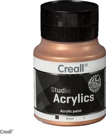 Creall Studio Akrilik Boya 500 ml. 22 METALLIC BRONZE