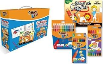 Bic Kids Dikkat Geliştirici Boyama Seti 37 Parça