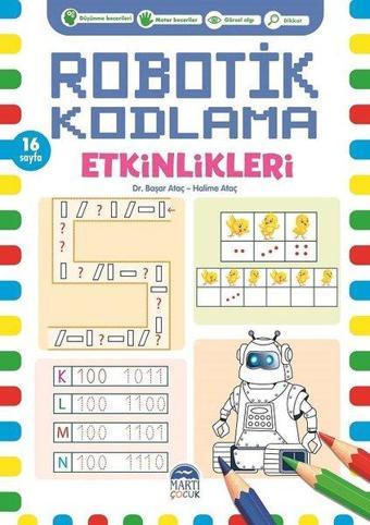 Robotik Kodlama Etkinlikleri - 11 - Başar Ataç - Martı Yayınları Yayınevi