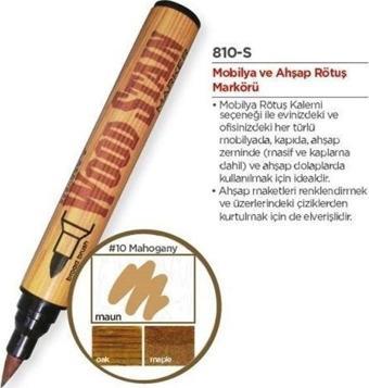 Marvy Wood Stain Ahşap Rötuş Kalemi MAUN (MAHOGANY)