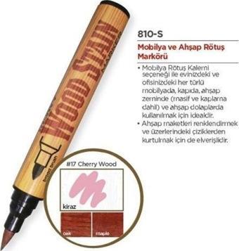 Marvy Wood Stain Ahşap Rötuş Kalemi KİRAZ (CHERRYWOOD)