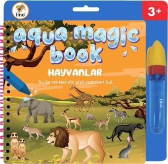 Lino Aqua Magic Book Sihirli Boyama Kitabı HAYVANLAR