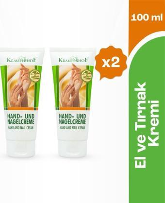 Krauterhof El ve Tırnak Kremi 100 ml x2 Adet