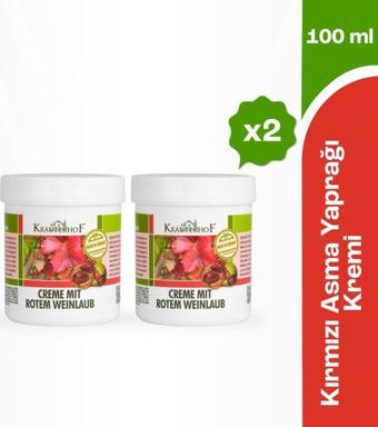 Krauterhof Kırmızı Asma Yaprağı Kremi 100 ml x2 Adet