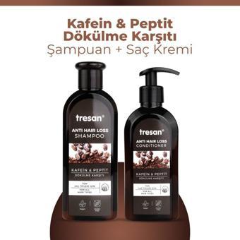 Tresan Kafein & Peptit Dökülme Karşıtı Şampuan + Saç Kremi