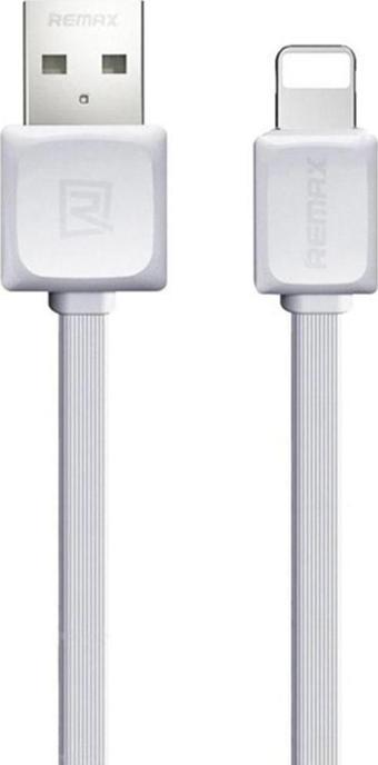 Remax Lightning USB Data Kablo 1mt 2.4A RC-129i Beyaz